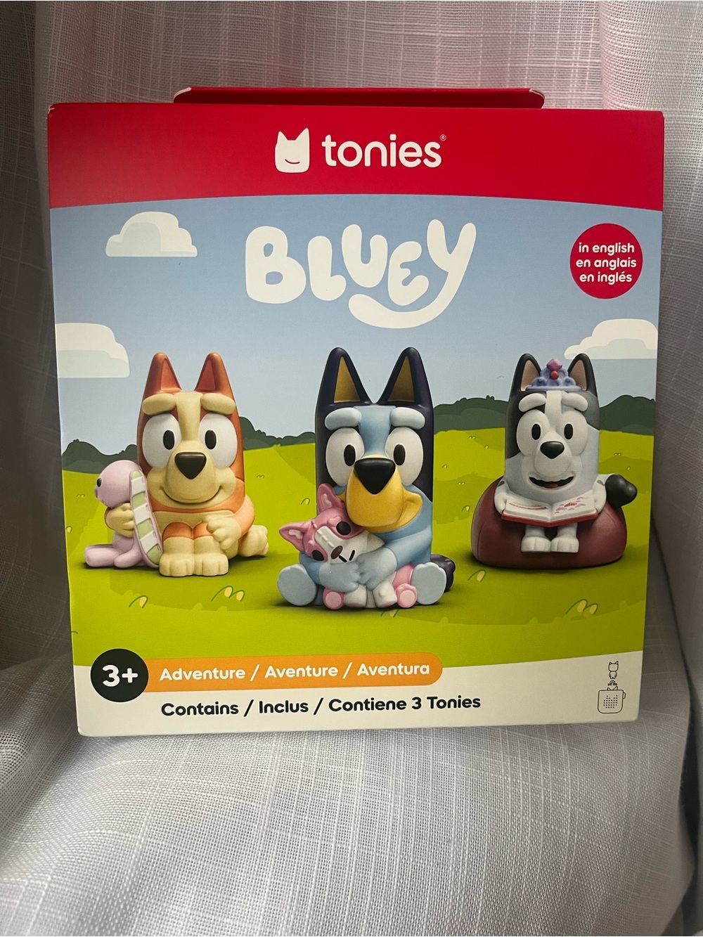 Tonies OFFICIAL BLUEY TONIES - 3-Tonie Set - Bluey Bingo Muffin Tonies